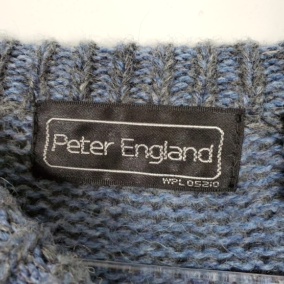 PETER ENGLAND WOOL BLEND SWEATER - Picture 4 of 5